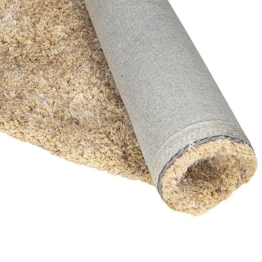 PTMD Jups Beige Stof Handgeweven Carpet Rond l-Vloerkleden-PTMD