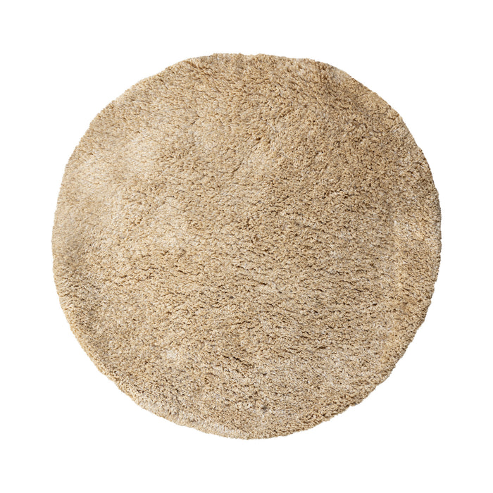 PTMD Jups Beige Stof Handgeweven Carpet Rond s-Vloerkleden-PTMD