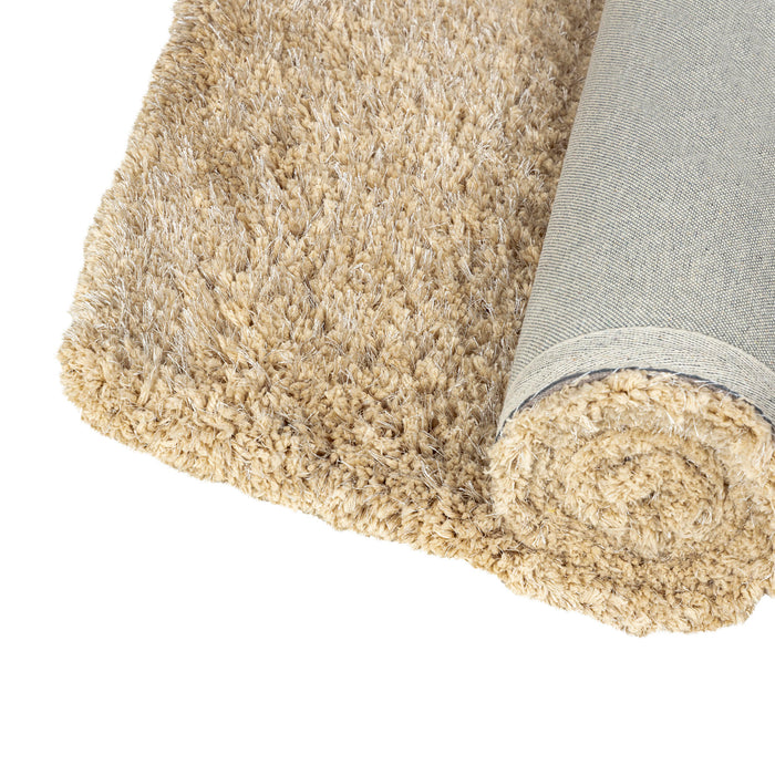 PTMD Jups Beige Stof Handgeweven Carpet l-Vloerkleden-PTMD