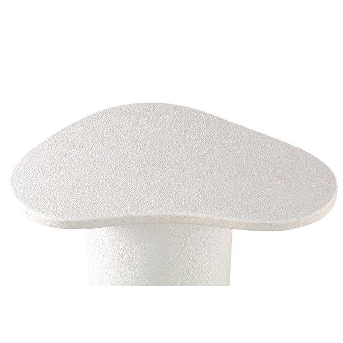 PTMD Krysta Wit Mdf Salontafel Organisch Vorm l-Salontafels-PTMD