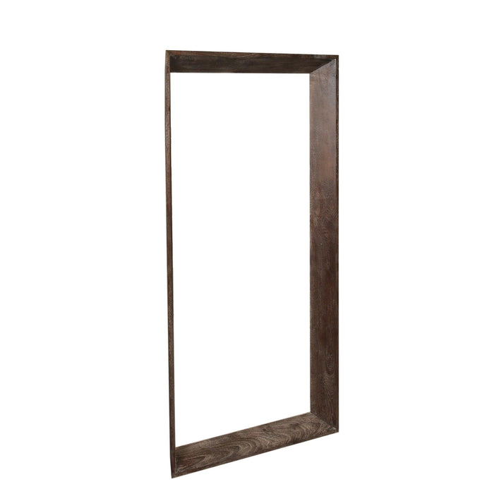 PTMD Kyro Bruin Acacia Hout Rechthoekig Spiegel Large-Spiegels-PTMD