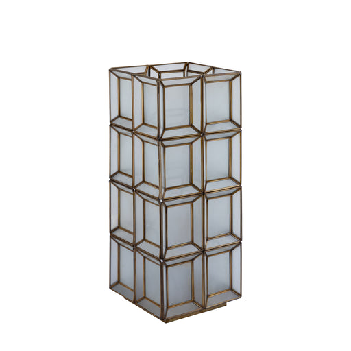 PTMD Layra Wit Milk Glas Tafel Lamp Antiek Hoog-Tafellampen-PTMD