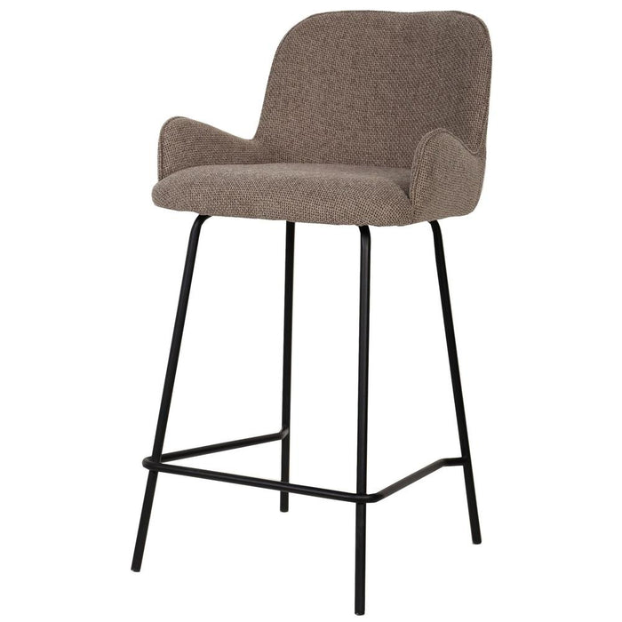 PTMD Leander Beige Bar Kruk-Barkrukken-PTMD