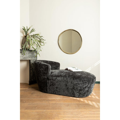 PTMD Limera Messing Aluminium Rond Spiegel Irregular Border s-Spiegels-PTMD