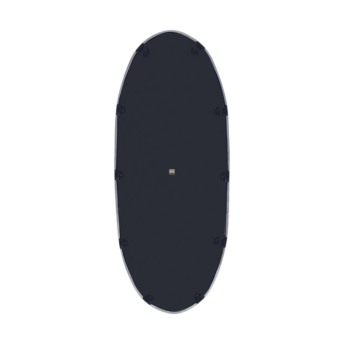 PTMD Limera Nickel Aluminium Ovaal Spiegel Irregular Border m-Spiegels-PTMD