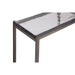 PTMD Lucinde Messing Ijzer Bijzettafel Thick Glas Rect sv2-Bijzettafels-PTMD