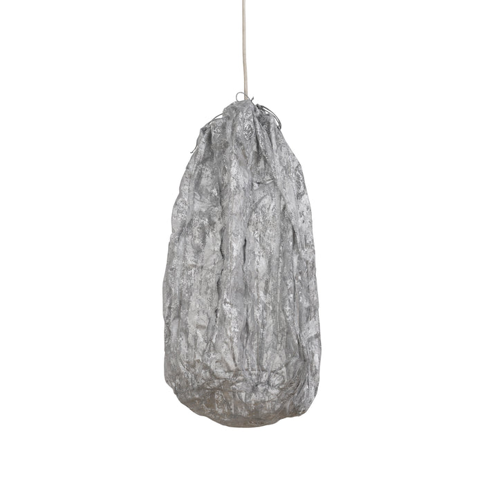 PTMD Maitia Silver Ruw Uitstralinging Stof Ceiling Lamp-Hanglampen-PTMD