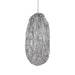 PTMD Maitia Silver Ruw Uitstralinging Stof Ceiling Lamp-Hanglampen-PTMD