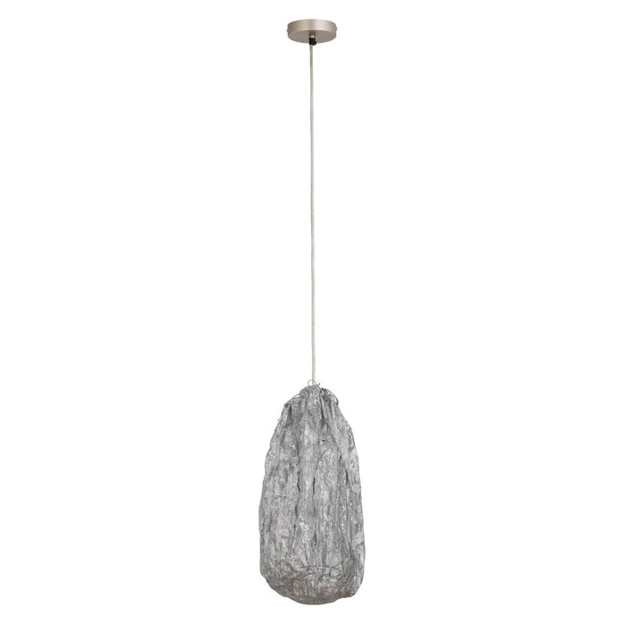 PTMD Maitia Silver Ruw Uitstralinging Stof Ceiling Lamp-Hanglampen-PTMD