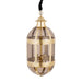 PTMD Mikk Messing Antiek Lusterglass Hangend Lamp Ovaal l-Hanglampen-PTMD