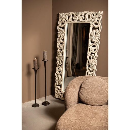 PTMD Morrigan Wit Poly Klassiekal Spiegel Rechthoekig-Spiegels-PTMD