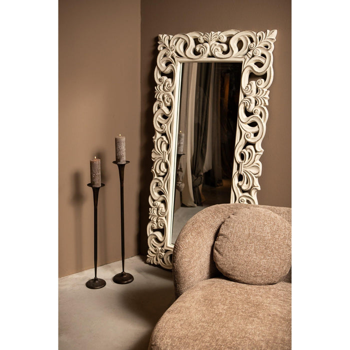 PTMD Morrigan Wit Poly Klassiekal Spiegel Rechthoekig-Spiegels-PTMD