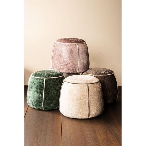 PTMD Napoli Pouf Aphrodite 18 Flamingo-Poefs-PTMD