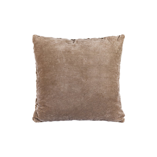 PTMD Nasim Crème Cotton Cusion Vierkant Patroon Vierkant l-Kussens-PTMD