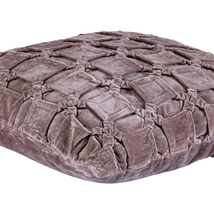 PTMD Nasim Roze Cotton Cusion Patroon Vierkant l-Kussens-PTMD