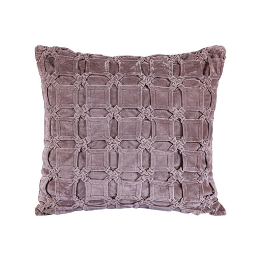 PTMD Nasim Roze Cotton Cusion Patroon Vierkant l-Kussens-PTMD