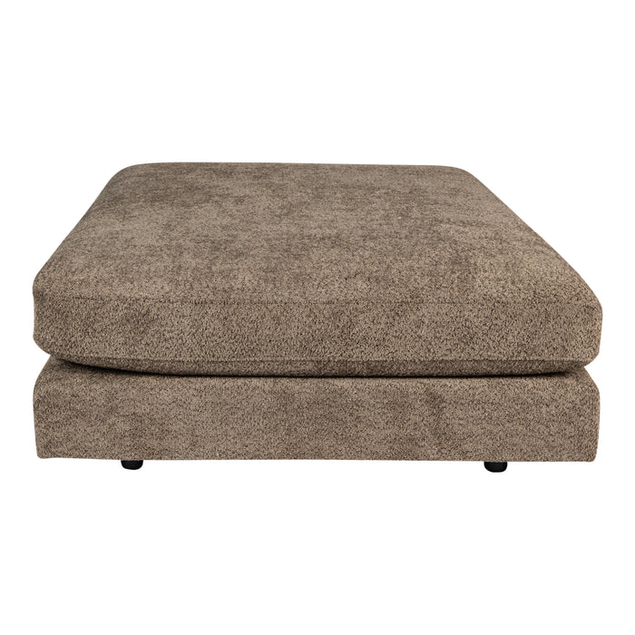 PTMD Nilla Bank Footstool Sic ant5 Bruin-Elementen bank-PTMD
