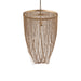 PTMD Nishan Goud Ijzer Chains Rond Hangend Lamp s-Hanglampen-PTMD