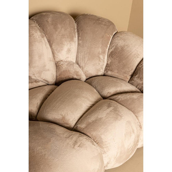 PTMD Nubibus Bank Dark Taupe-3-Zitsbanken-PTMD