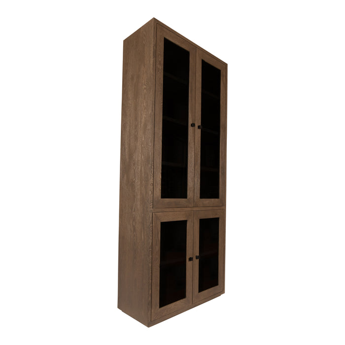 PTMD Oak Kast Armarium 4 Doors Glay-Kasten-PTMD