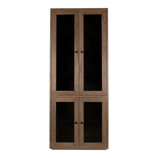 PTMD Oak Kast Armarium 4 Doors Glay-Kasten-PTMD