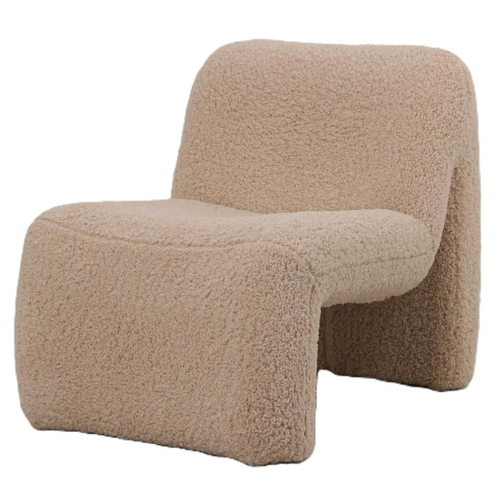 PTMD Oslo Fauteuil Teddy Beige-Fauteuils-PTMD