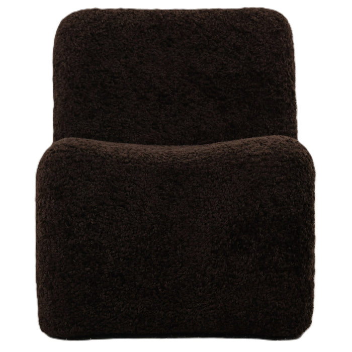 PTMD Oslo Fauteuil Teddy Coffee-Fauteuils-PTMD