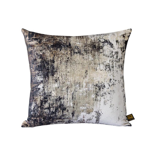 PTMD PTMD Ceola Groen Velvet Sierkussen Vierkant Met Print – Luxe Woondecoratie-Kussens-PTMD