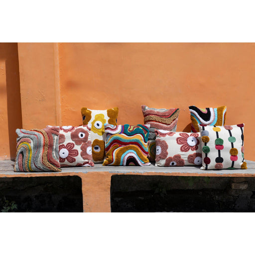 PTMD PTMD Primuse Sierkussen Vierkant – Luxe Woondecoratie-Kussens-PTMD