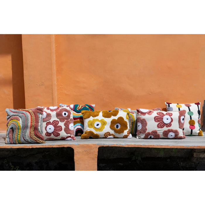 PTMD PTMD Sephora Sierkussen Vierkant – Luxe Woondecoratie-Kussens-PTMD