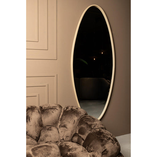 PTMD Serine Sand Steel Ovaal Spiegel Large-Spiegels-PTMD