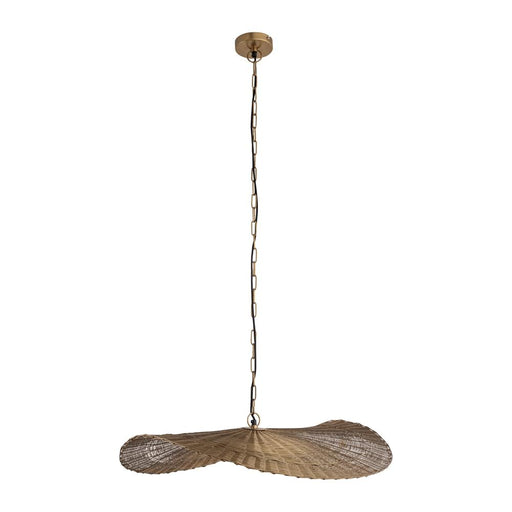 PTMD Shauney Goud Ijzer Wavy Hangend Lamp Rond s-Hanglampen-PTMD