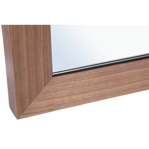 PTMD Tiess Natuurlijk Houten Fineer Spiegel Straight Frame-Spiegels-PTMD