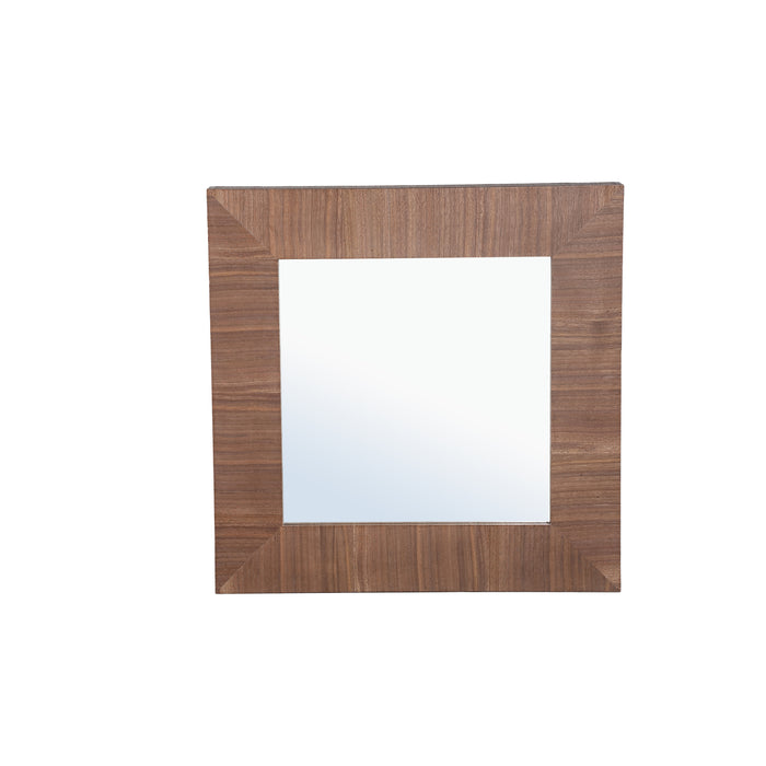 PTMD Tiess Natuurlijk Houten Fineer Spiegel Straight Frame-Spiegels-PTMD