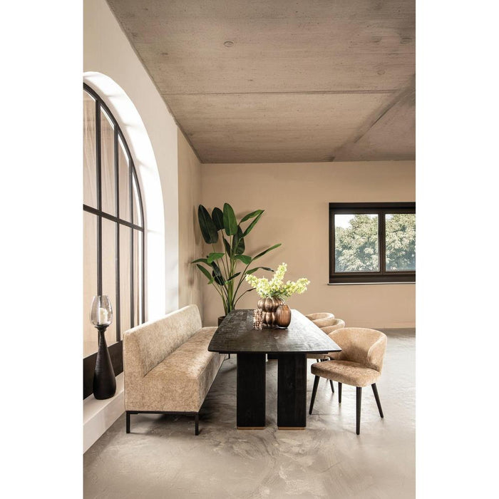 PTMD Xania Dining Bank Armless 240cm-Bankjes-PTMD