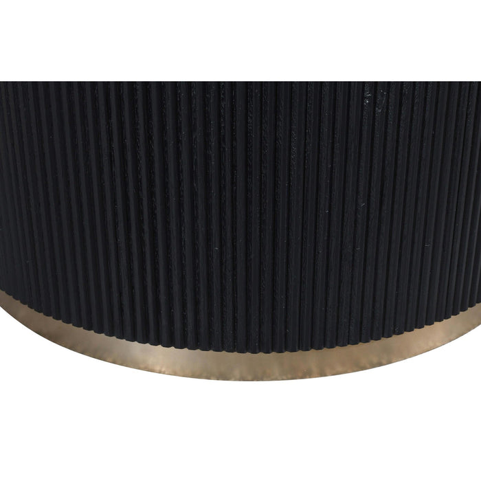 PTMD Xelle Zwart Coffeetable 150 cm-Salontafels-PTMD