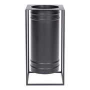 Parapluhouder DRIP Staal Zwart 20x20x40cm Spinder Design-Opbergdozen en manden-Spinder