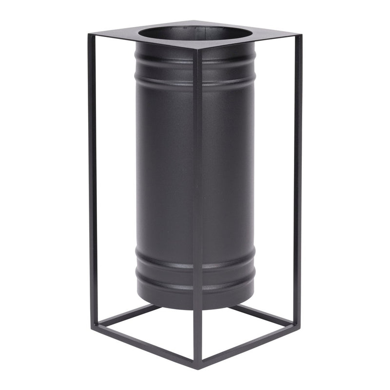 Parapluhouder DRIP Staal Zwart 20x20x40cm Spinder Design-Opbergdozen en manden-Spinder
