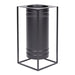 Parapluhouder DRIP Staal Zwart 20x20x40cm Spinder Design-Opbergdozen en manden-Spinder