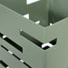 Parapluhouder MODERN Staal Dusty Green 18x18x50cm Spinder Design-Opbergdozen en manden-Spinder