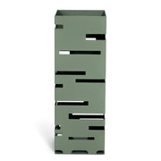 Parapluhouder MODERN Staal Dusty Green 18x18x50cm Spinder Design-Opbergdozen en manden-Spinder