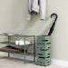 Parapluhouder MODERN Staal Dusty Green 18x18x50cm Spinder Design-Opbergdozen en manden-Spinder