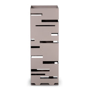 Parapluhouder MODERN Staal Silky Taupe 18x18x50cm Spinder Design-Opbergdozen en manden-Spinder