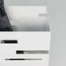 Parapluhouder MODERN Staal Wit 18x18x50cm Spinder Design-Opbergdozen en manden-Spinder