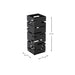 Parapluhouder MODERN Staal Wit 18x18x50cm Spinder Design-Opbergdozen en manden-Spinder