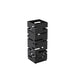 Parapluhouder MODERN Staal Zwart 18x18x50cm Spinder Design-Opbergdozen en manden-Spinder