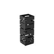 Parapluhouder MODERN Staal Zwart 18x18x50cm Spinder Design-Opbergdozen en manden-Spinder