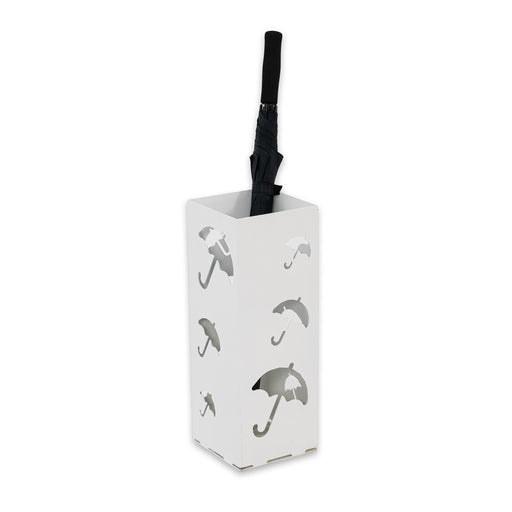 Parapluhouder STORM Staal Wit 18x18x50cm Spinder Design-Opbergdozen en manden-Spinder