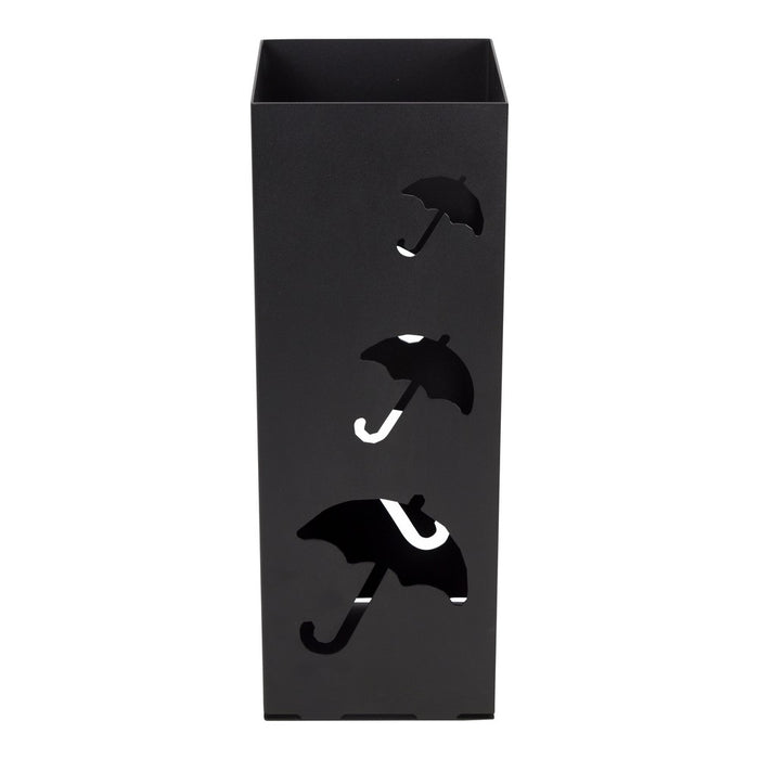 Parapluhouder STORM Staal Zwart 18x18x50cm Spinder Design-Opbergdozen en manden-Spinder