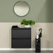 Parapluhouder STORM Staal Zwart 18x18x50cm Spinder Design-Opbergdozen en manden-Spinder